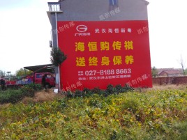 资中农村墙体广告给农村人民带来方便