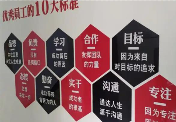 资中公司文化墙的作用