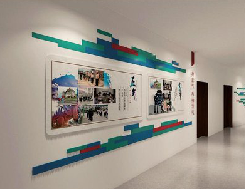 资中企业文化墙用什么材料好？