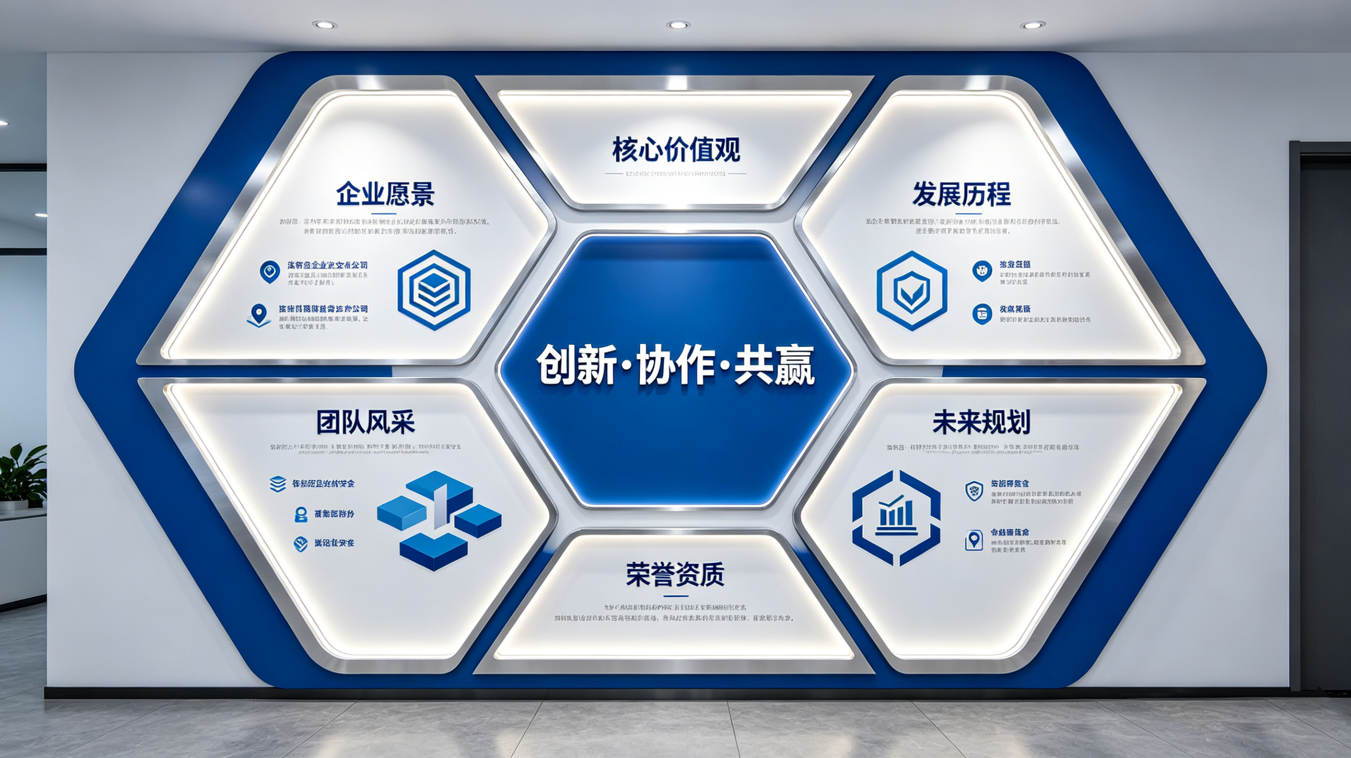 资中企业文化墙六边形避坑指南（新手常犯5个错误）